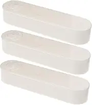 IWOWHERO 3pcs Cotton Pad Holder Cotton Ball Dispenser Box Outdoor Swab Case Organizer
