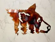 Bear in the Trees 15" x 10" Metal Wall Art