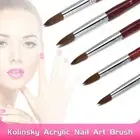 Sable Hair Flower Drawing Pen Nail Painting Brush Acrylic Nail Art Brush
