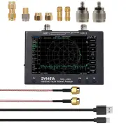 SV4401A 50KHz-4400MHz Vector Network Analyzer 7 inch Touch Screen 100db Dynamic NanoVNA Vector Network Analyzer
