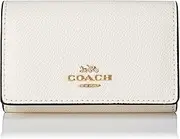 Coach 76741 Key Case, Im/Chalk, Free Size