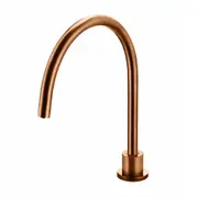 MEIR Round Brass Swivel Hob Spout - PVD Lustre Bronze
