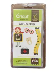 CRICUT *DR. CHECKUP* CARTRIDGE *NEW IN BOX* CHILD GET WELL CARDS, DENTIST, SHOTS