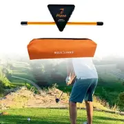 Golf Putting Trainer Aid with Storage Bag Gift Putting Alignment Tool Golfer