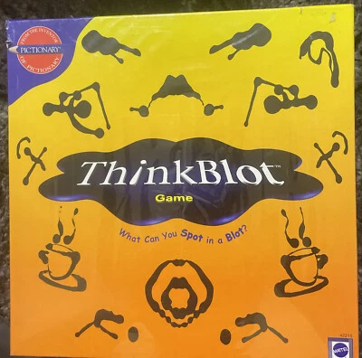 MATTEL THINKBLOT INK SPOT BLOT ADULT PARTY BOARD GAME - NEW