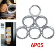 Bisquette Savers for Bradley Smoker BBQ Wood Spacer Pucks Barbecue (Pack Of 6)