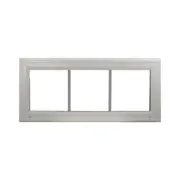 Double Pane Transom Window 24" x 10" Florida Approved Vinyl Argon Gas Low E DP50