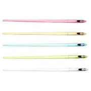 10x/Set Neutral Pen Train Shaped Gel Pen Black Ink Signature Pen Stationery Pen