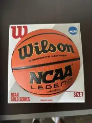 NCAA Basketball WILSON GOLD SERIES SIZE 7 29.5 NEW IN BOX