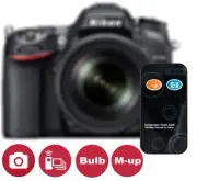 Burst Remote for Nikon D750 D610 D7200 D7100 D5500 D3300 D5200 D7000 D600 ML-L3