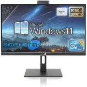 All IN One 24 " Core I7 RAM 4gb SSD 2tb Full HD Touchscreen PC Windows 11 Pro _