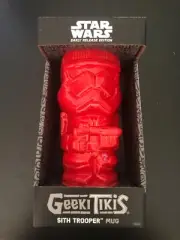 2019 SDCC Exclusive Star Wars Sith Trooper Geeki Tiki Mug Early Release Edition