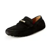 Salvatore Ferragamo Men's GRENOBLE Suede Leather Car Shoes US 11.5EEE IT 44.5EEE