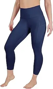 [90 Degree by Reflex] Interlink High Waisted Side Pocket Capri Lenox Legging for Women