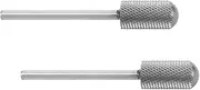 WOFASHPURET 2pcs Tungsten Steel Nail Drill Bits Cuticle Drill Bits for Nails Sanding Grinding Head Carbide Cleaner