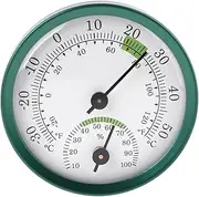 Outdoor Hygrometer - Indoor Humidity Monitor | No Battery Required Weather Thermometer, Indoor Humidity Monitor Humidors, Greenhouse, Garden, Cellar, Closet, Etc by