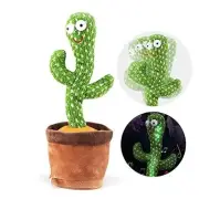 Dancing Cactus Toy,Talking Toy,Wriggle Singing Mimicking Cactus,Repeat What