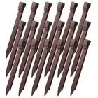 30Pcs Ground Stakes Garden Plastic Landscaping Tent Pegs Spikes