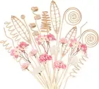 32 Pcs Reed Diffuser Sticks Set Include 21Pcs Natural Rattan Wood Beads, 11 Styl