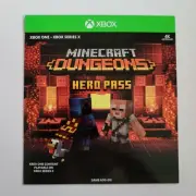 Minecraft Dungeons Hero Pass XBOX ONE / Series X / Series S