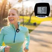 Pedometer For Walking Accurate Step Counter Multifunctional Clip Simple on N6Y0