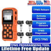 TPMS Relearn Diagnostic Reset Tool Tire Pressure Sensor Programming 2in1 Sensor