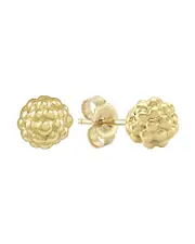Lagos 18K Gold Stud Earrings