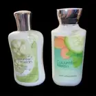 2 X Bath & Body Works Cucumber Melon Body Lotion 8 OZ Lot of 2 New No Box