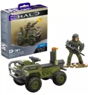 Mega Construx Halo - HNC55 - Fleetcom Mongoose Véhicule + Figurine articulée 6cm