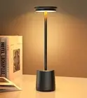 Battery Operated Table Lamp, 3 Color Stepless Dimming 4800Mah Portable Cordless
