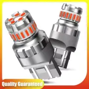 7443 LED Strobe Flashing Blinking Brake Light Tail Parking Warning Bulbs 2X O (for: Honda)