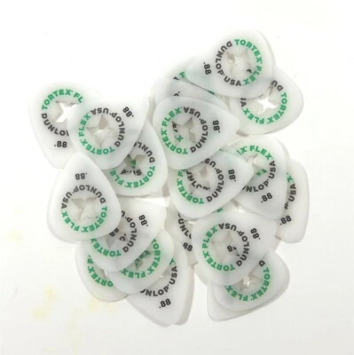 Dunlop Guitar Picks Tortex Flex X Standard 24 Picks .88mm Medium (428XP.88)