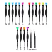 Screwdriver Set with Fish Pattern Handle Small Screwdriver 18 Pcs