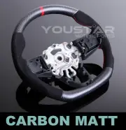MATT DRY CARBON Alcantara Steering Wheel for MINI F54 F55 F56 F57 F60 JCW Cooper (for: Mini)