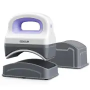 EENOUR Hat Press Machine Mini Heat Press for Caps with 3 Heating Levels & Aut...