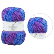 10 x 100g Sprinkle Mix Velvet Knitting Yarn Soft Crochet Chunky Craft Wool Ball