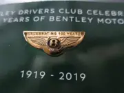 British Made Bentley 100Th Anniversary Pin Badge Novelty Continental Gt Azur Rol