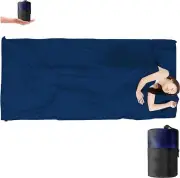 Sleeping Bag Liner Lightweight Travel Sheet Sleeping Bag 220x90cm Compact Sle...