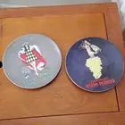 PLATES POTTERY BARN BUBBLY FOR FOOD OR WALL DECORATION VINTAGE LUXURY