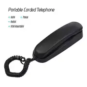 Bisofice Desktop Corded Landline Phone Mini Phone For Hotel Office Home M1J7