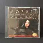 MOZART PIANO SONATAS NOS.8.11.14.15/ MITSUKO UCHIDA/ 日英版本