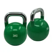 2 x 24kg - Steel Pro Grade Competition Kettlebell Weight - Home Gym Strenth