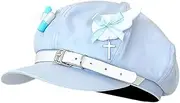[CAT KO] Cute Newsboy Caps Rivet Paperboy Caps Panda Berets Hat Sailor Fiddler Hat Adjustable Y2K Accessories for Women