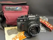 Soviet Vintage Camera "Zenith 122" HELIOS 44m-4, 2/58 M42, New!!! Camera USSR