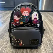 Loungefly Disney Hocus Pocus Chibi Mini Backpack Bag NWT! Sanderson Sisters