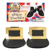 Colonial Shoe Buckles Gold