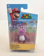 NEW Jakks 41579 World of Nintendo 2.5" Super Mario Purple Yoshi Action Figure