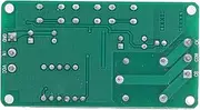 Timer Control Switch Relay Module Single Channel Cycle Adjustable Timer Control Relay for Home Automation Green (12VDC)