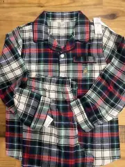 Gap Boys Flannel Pj Set Size 6