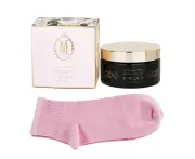 MOR Overnight Foot Balm 240mL With Sockettes Marshmallow MA51